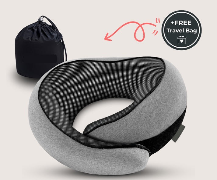 Ergonomic Pain-Relief Travel Neck Pillow