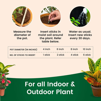 Magic Boosters Plant Nutrition Sticks 🌱