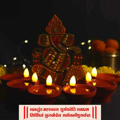 Reusable Water Sensor LED Diya  🪔   (🔥 Diwali Offer Limited Stock 🔥)