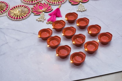 Reusable Water Sensor LED Diya  🪔   (🔥 Diwali Offer Limited Stock 🔥)