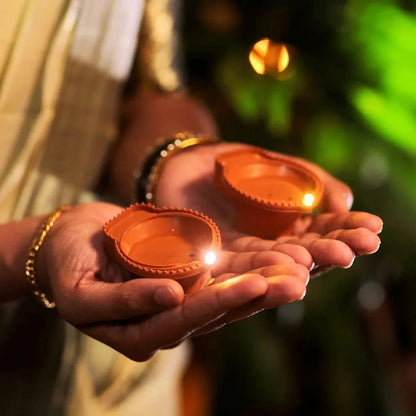 Reusable Water Sensor LED Diya  🪔   (🔥 Diwali Offer Limited Stock 🔥)