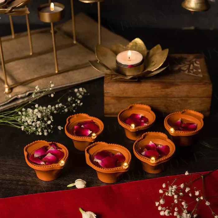 Reusable Water Sensor LED Diya  🪔   (🔥 Diwali Offer Limited Stock 🔥)